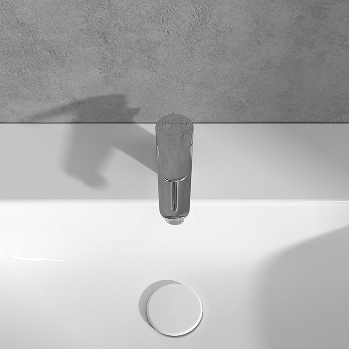 Смеситель для раковины Villeroy&Boch O.novo Start TVW10514111061 хром купить в интернет-магазине сантехники Sanbest