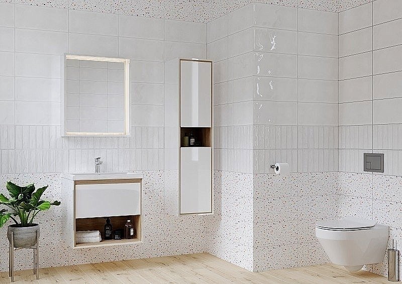 Пенал CERSANIT LOUNA SP-SL-LOU/Wh для ванной в интернет-магазине сантехники Sanbest