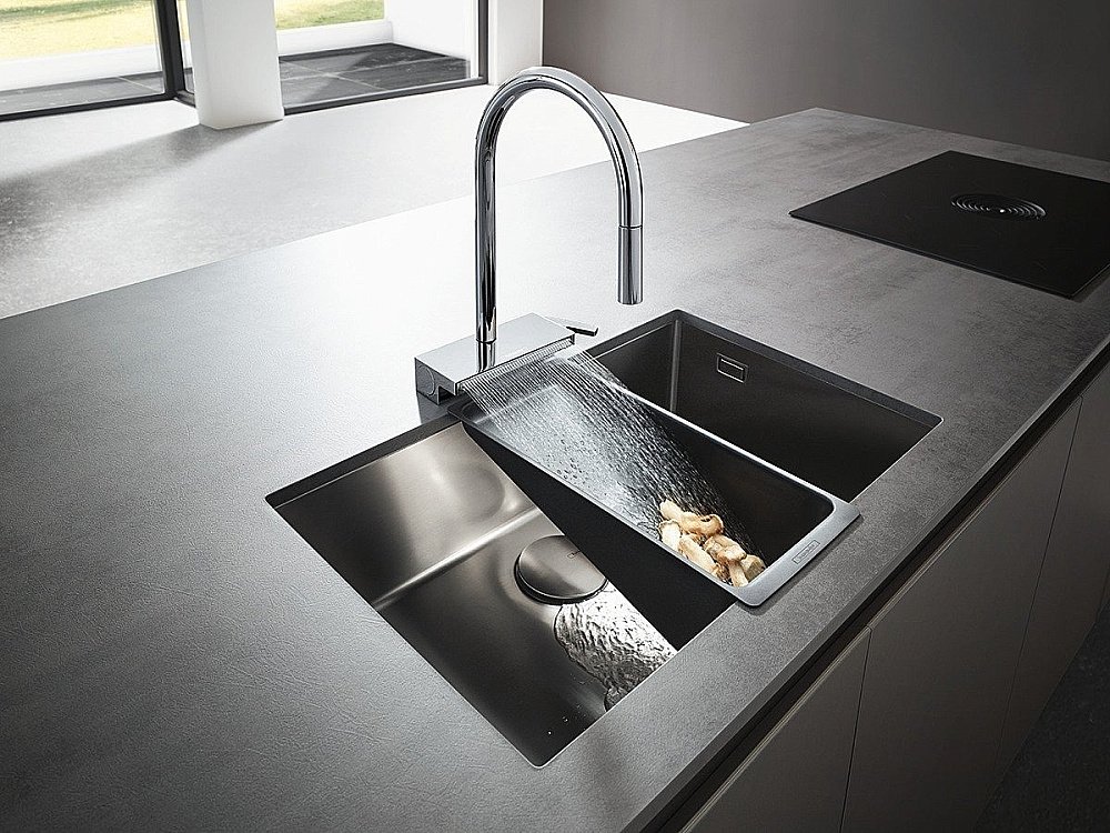 Смеситель для кухни Hansgrohe Aquno Select M81 170 73831800 купить в интернет-магазине сантехники Sanbest