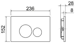 Унитаз подвесной Ceramica Nova Forma CN3009_1001B_1000 безободковый, с крышкой микролифт, с инсталляцией и черной матовой кнопкой купить в интернет-магазине Sanbest