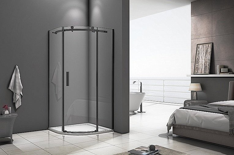 Душевой уголок Good Door GALAXY R-100-C-B 100x100 купить в интернет-магазине Sanbest