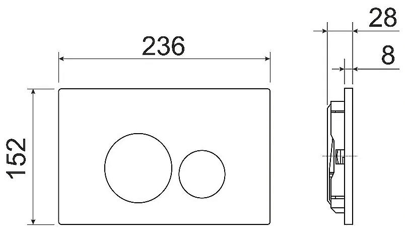 Унитаз подвесной Ceramica Nova Forma CN3009_1001B_1000 безободковый, с крышкой микролифт, с инсталляцией и черной матовой кнопкой купить в интернет-магазине Sanbest
