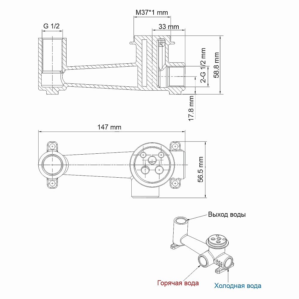 Смеситель для раковины WasserKRAFT Sauer 7130 золото купить в интернет-магазине сантехники Sanbest