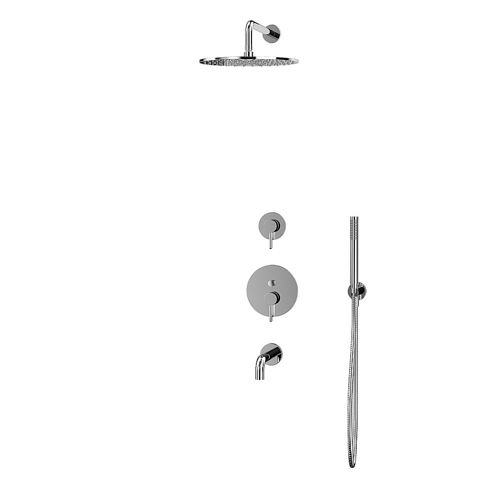 Душевая система WhiteCross Y YSET07CR хром купить в интернет-магазине сантехники Sanbest