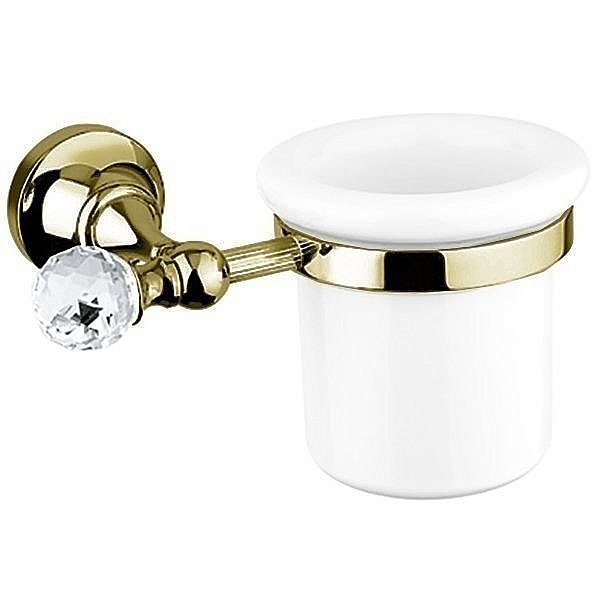 Стакан Cezares OLIMP-TUM-02-Sw бронза/Swarovski купить в интернет-магазине сантехники Sanbest