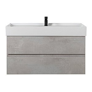 Тумба с раковиной Cezares Molveno 46 80 Beton для ванной в интернет-магазине Sanbest