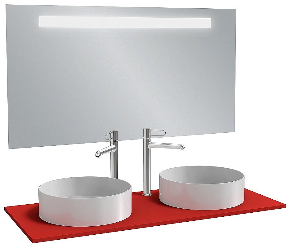 Зеркало Jacob Delafon PARALLEL EB1418RU-NF 120 в ванную от интернет-магазине сантехники Sanbest