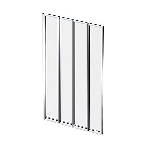 Шторка для ванны AM.PM Like 100х140 купить в интернет-магазине Sanbest