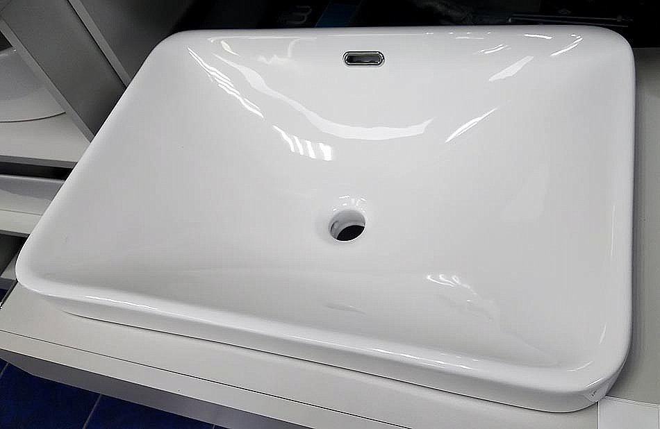 Раковина CeramaLux N 56 78441-1 белая купить в интернет-магазине Sanbest