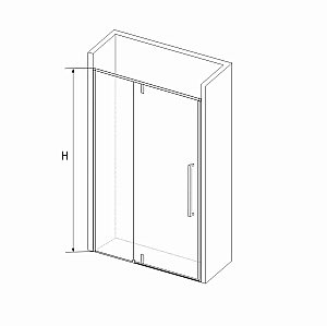 Душевая дверь RGW Stilvoll SV-03 100 купить в интернет-магазине Sanbest