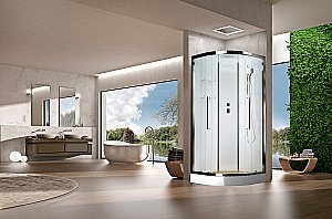 Душевая кабина Acquazzone Bogema 100х100 купить в интернет-магазине Sanbest