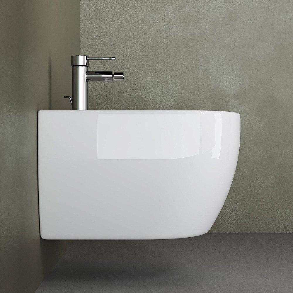 Подвесное биде Ceramica Nova Play CN3002 купить в интернет-магазине Sanbest