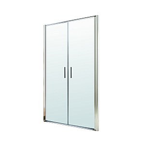 Душевая дверь BERGES LEGOS LS-3 100 062026 прозрачное стекло/профиль хром купить в интернет-магазине Sanbest