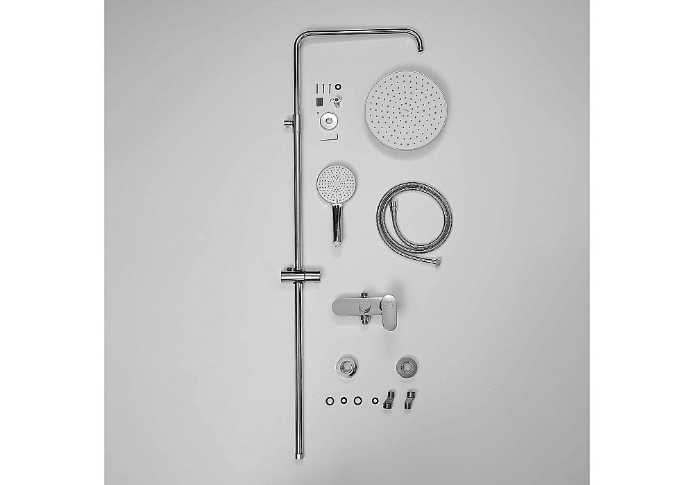 Душевая система Aquatek НИКА AQ2860CR хром купить в интернет-магазине сантехники Sanbest