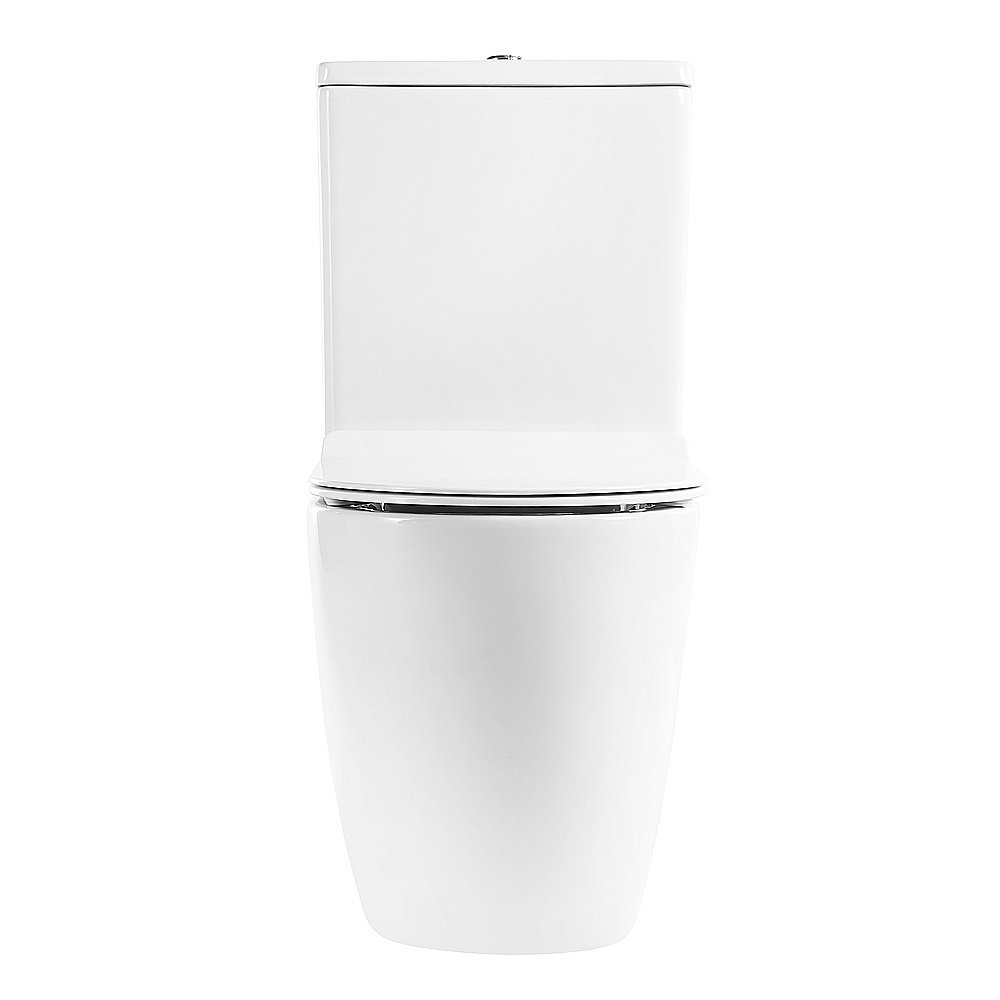 Унитаз-компакт BelBagno SFERA-R BB2141CPR-BB2141T безободковый, с бачком купить в интернет-магазине Sanbest