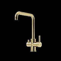 Смеситель для кухни Sancos Vela SC4013ZG полированное золото купить в интернет-магазине сантехники Sanbest