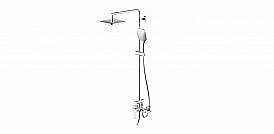 Душевая система Bravat SOURCE F6173218CP-A-ENG купить в интернет-магазине сантехники Sanbest