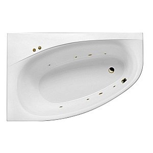Ванна акриловая EXCELLENT Kameleon SOFT WAEX.KML17.SOFT.BR 170x110 белая с гидромассажем купить в интернет-магазине Sanbest