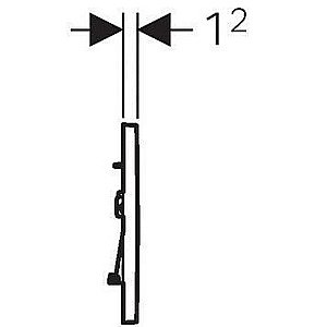 Кнопка для инсталляции Geberit Sigma 30 115.883.KK.1 купить в интернет-магазине сантехники Sanbest