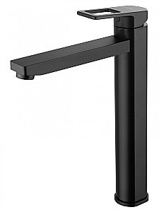 Смеситель для раковины высокий WONZON & WOGHAND FRAME, Черный матовый (WW-88239010-MB) купить в интернет-магазине сантехники Sanbest