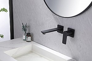 Смеситель для раковины ABBER Weiss Insel AF8082B купить в интернет-магазине сантехники Sanbest