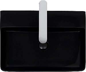 Раковина накладная WeltWasser WW ELBACH 2173 MB 60 черная матовая купить в интернет-магазине Sanbest