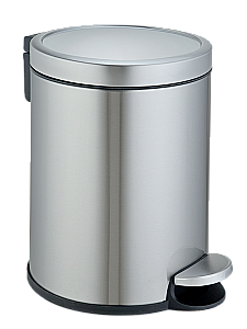 Ведро для мусора WeltWasser Lora 10000013389 сталь матовая купить в интернет-магазине сантехники Sanbest