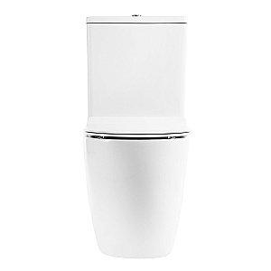 Унитаз-компакт BelBagno SFERA-R BB2141CPR-BB2141T безободковый, с бачком купить в интернет-магазине Sanbest