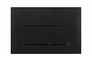 Кнопка смыва Cezares SLIDER 2 CZR-510V-NOP черная матовая купить в интернет-магазине сантехники Sanbest