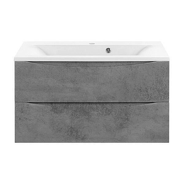 Тумба с раковиной Vincea Mia 900 Beton для ванной в интернет-магазине Sanbest