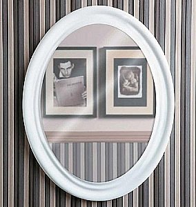 Зеркало Simas Lante LAS1 bi белый глянцевый в ванную от интернет-магазине сантехники Sanbest