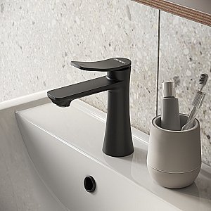 Смеситель для раковины Grossman Advans 510.K35.09.210 черный матовый купить в интернет-магазине сантехники Sanbest