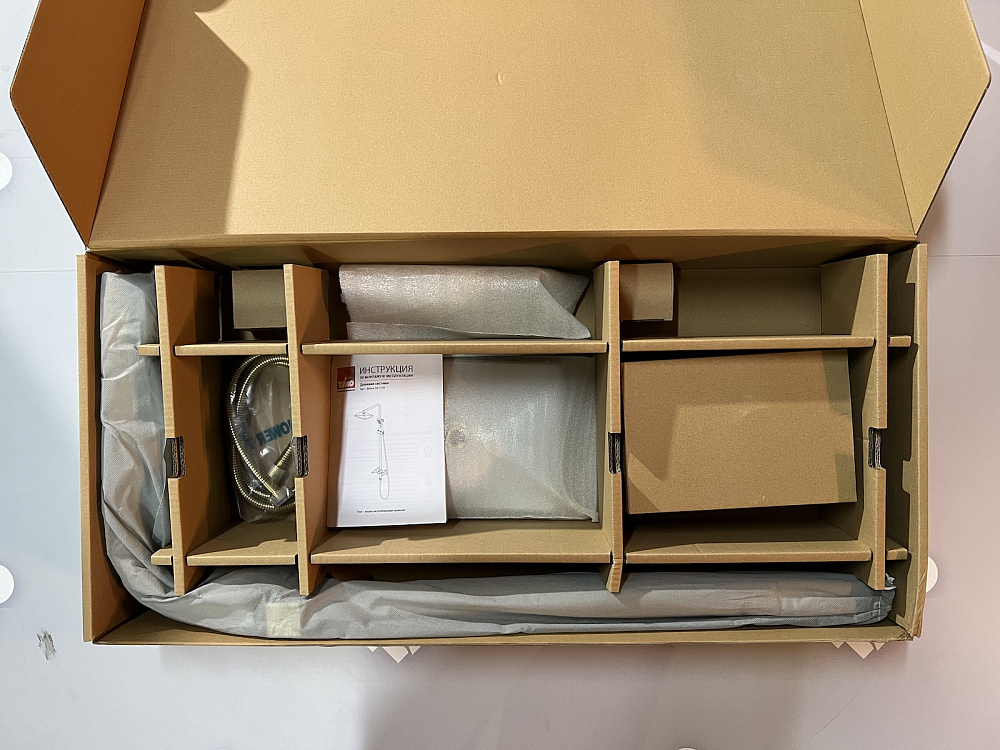 Душевая система Timo Briana SX-7130/17 золото матовое купить в интернет-магазине сантехники Sanbest