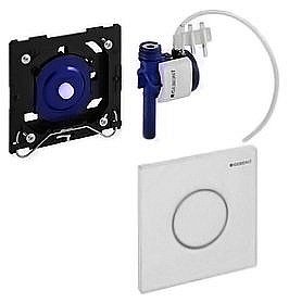 Ручной пневмопривод смыва Geberit Sigma 01 глянцевый хром купить в интернет-магазине сантехники Sanbest