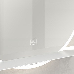 Зеркало Villeroy&Boch More to See Lite+ A4846500 65x65 в ванную от интернет-магазине сантехники Sanbest