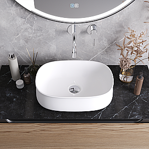 Раковина Cezares 46 CZR-6605 белая купить в интернет-магазине Sanbest
