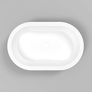 Раковина накладная WhiteCross Malachite A 55 0721.055035.20100 черная матовая, белая матовая купить в интернет-магазине Sanbest