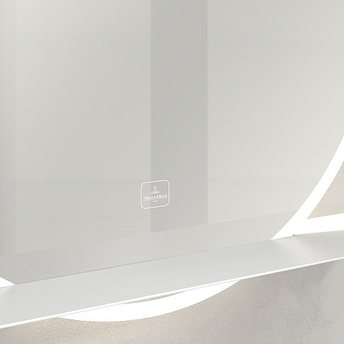 Зеркало Villeroy&Boch More to See Lite+ A4846500 65x65 в ванную от интернет-магазине сантехники Sanbest