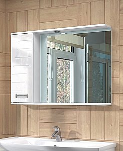 Зеркало со шкафом VIGO Diana 8-1000-Л в ванную от интернет-магазине сантехники Sanbest