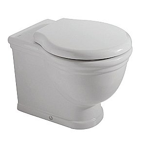 Унитаз приставной GLOBO Paestum PA025.BI купить в интернет-магазине Sanbest