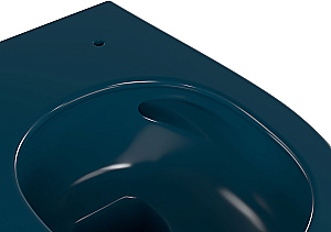 Унитаз подвесной Allen Brau Fantasy 3 Vortex 4.11035.PT петроль, с крышкой микролифт, слив торнадо купить в интернет-магазине Sanbest