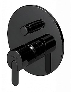 Смеситель для душа Cezares Leaf VDIM черный купить в интернет-магазине сантехники Sanbest