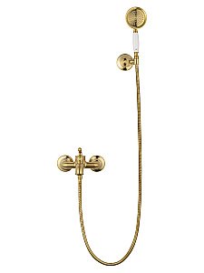 Смеситель для ванны с душем WONZON & WOGHAND STEAM, Брашированное золото (WW-88639008-BG) купить в интернет-магазине сантехники Sanbest