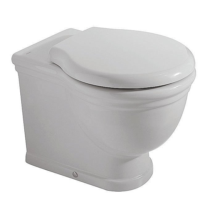 Унитаз приставной GLOBO Paestum PA025.BI купить в интернет-магазине Sanbest