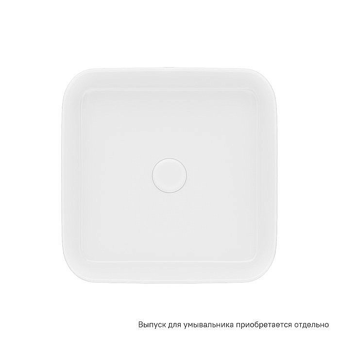 Раковина накладная Iddis Bridge BRIWS04i27 белый купить в интернет-магазине Sanbest