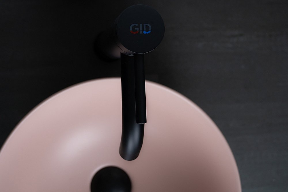 Раковина накладная Gid 9081pkm розовая матовая купить в интернет-магазине Sanbest