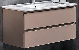 Тумба под раковину Armadi Art Capolda 100 латте купить в интернет-магазине сантехники Sanbest