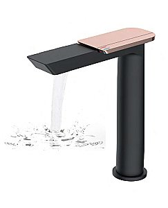 Смеситель для раковины Boch Mann COMO BG XL BM9632 черный/золото купить в интернет-магазине сантехники Sanbest