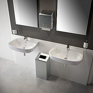 Раковина на полупьедестале Ideal Standard Esedra 55 T279901 белая купить в интернет-магазине Sanbest