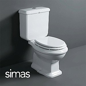 Унитаз напольный SIMAS Arcade AR821 с бачком, белый купить в интернет-магазине Sanbest